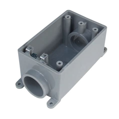 1 1 4 pvc conduit junction box|pvc conduit outlet box.